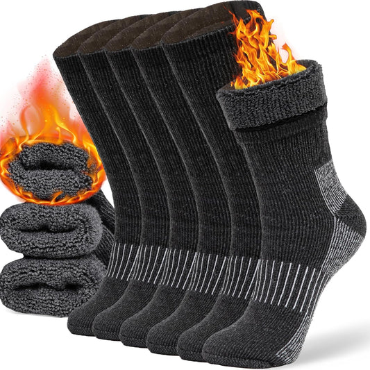 Cozy Merino Wool Winter Socks - Ultimate Comfort for Men & Women